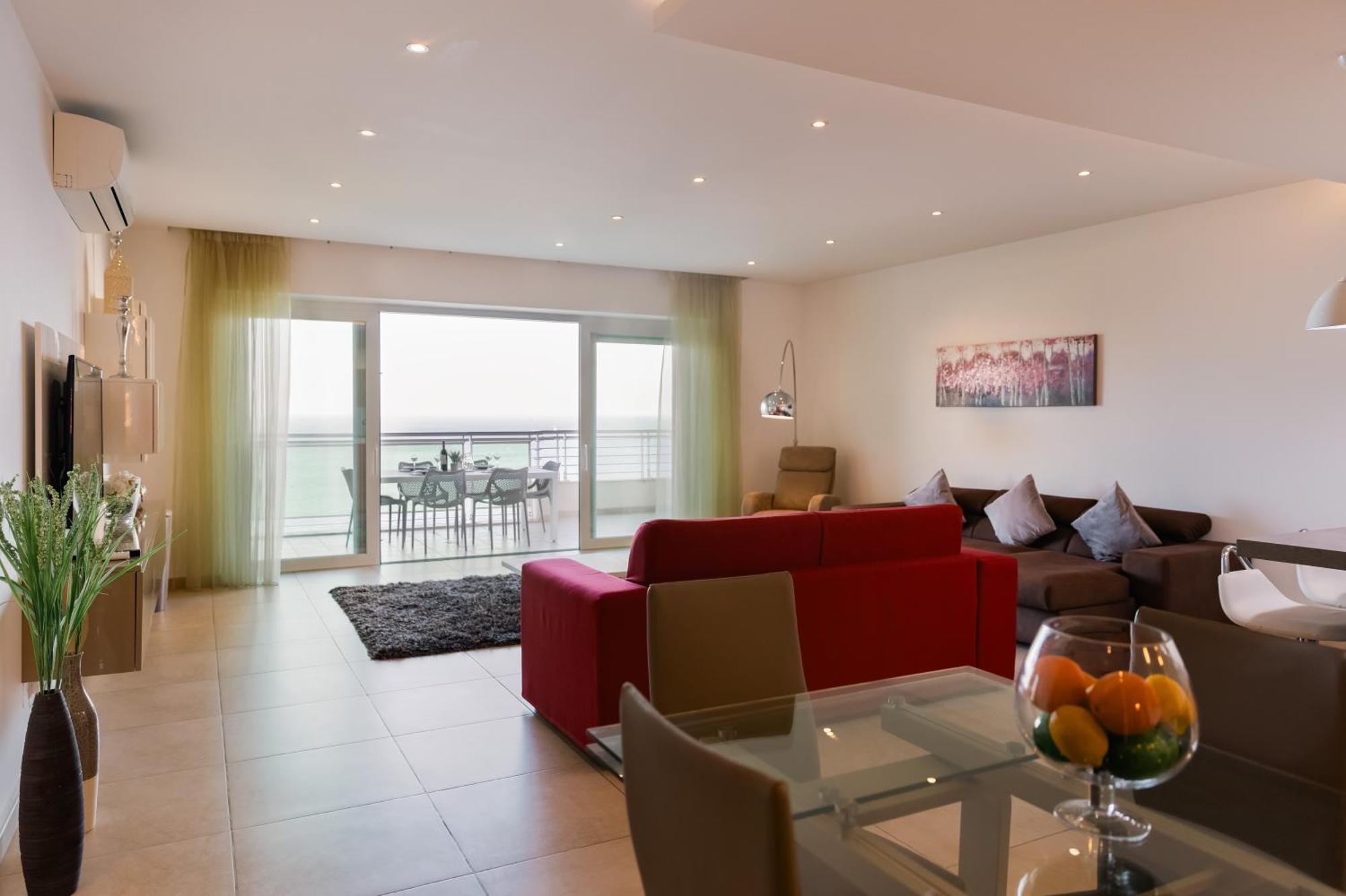 Luxury Seafront 3Br With Pool By Arcobnb Sliema Dış mekan fotoğraf