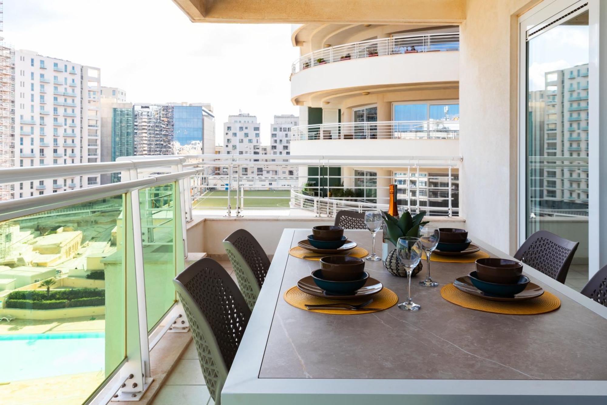 Luxury Seafront 3Br With Pool By Arcobnb Sliema Dış mekan fotoğraf